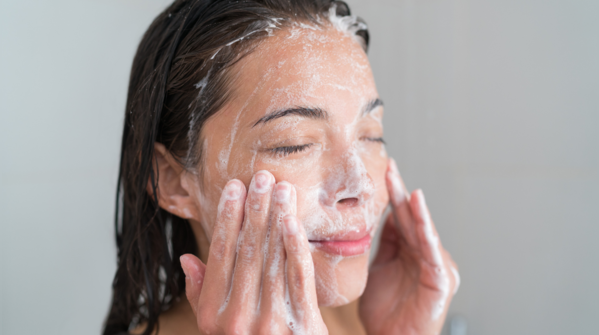 Opt for a double cleanse