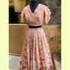 Lehenga skirts with crop tops