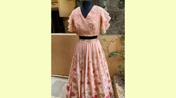 Lehenga skirts with crop tops