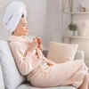 Follow up with a hot towel