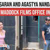 Article image for: <i class="tbold">naomika saran</i> and Agastya Nanda Spotted Outside Maddock Films Office in Bandra