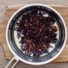 Hibiscus and olive oil serum