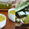 Green tea and aloe vera serum