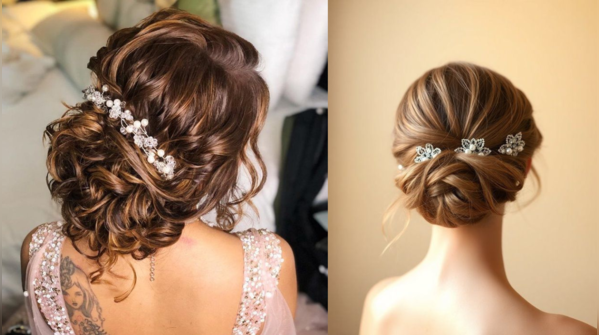 Low messy bun