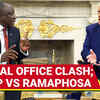 Article image for: FULL: 'Why Don't You Act?': Trump CLASHES With South Africa's <i class="tbold">ramaphosa</i> On 'White Genocide'