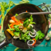 Stir-fry vegetables for an unexpected kick