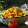 Paneer bhurji filling