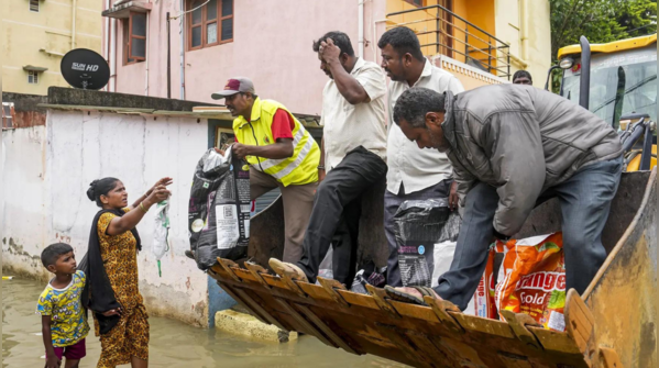 Helping hand in dire situation