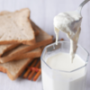 Full-fat milk and cream