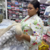 ​Saba couldn't complete her hospital bag, so her cousins went out to buy essentials