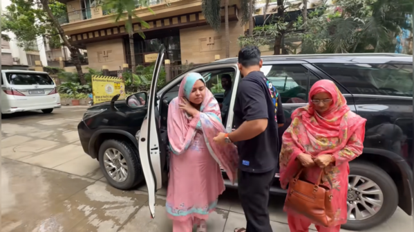 Early morning they rushed for Saba's delivery