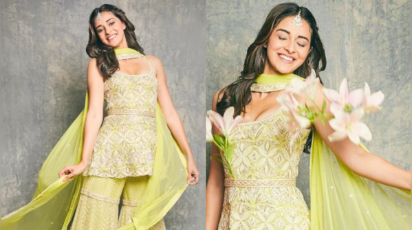 Ananya Panday in chirpy yellows