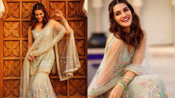 Kriti Sanon’s sheer-net sharara inspo