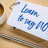 Learning to say ‘No’ more often