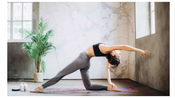 Ardha Ustrasana (Half Camel Pose)