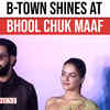 Article image for: B-Town Shines at <i class="tbold">bhool chuk maaf</i>
