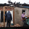 Homes hit in relentless <i class="tbold">air strikes</i>