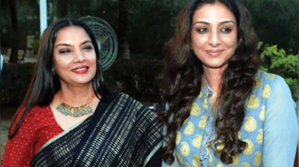 Tabu & Shabana Azmi – Aunt & Niece
