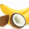 Banana and coconut oil mask