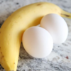 Banana and egg hair mask