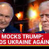 Article image for: Russia Defies Trump; Launches One More Attack With 60 Drones On Ukraine's Kyiv, Kherson, <i class="tbold">sumy</i>