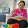 Archana gives a glimpse of her exercises