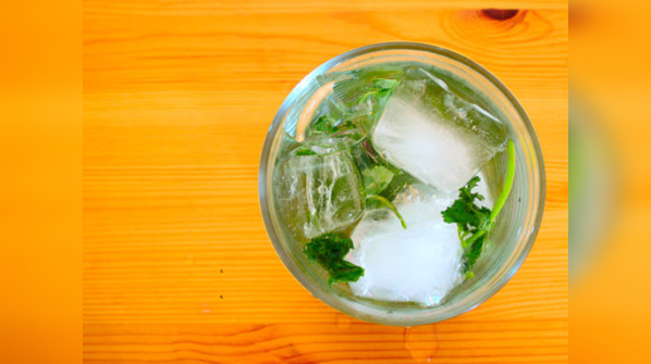Coriander cooler
