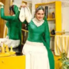 Madhuri Dixit’s Green & White Lehenga – Hum Aapke Hain Koun..! (1994)