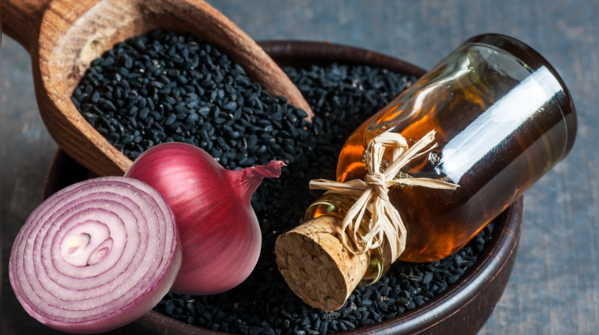 Benefits of onion oil with kalonji growth oil