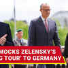 Article image for: Russia Mocks Zelensky As Ukraine-Germany Ink New Pact; 'Won't Help...' | Watch