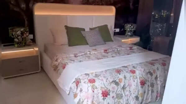 A Bed with Mood Light