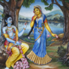 The story of Lord Krishna and Radha rani