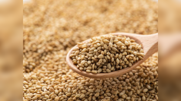 Sesame seeds for scalp cooling