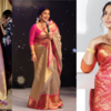 Vidya Balan’s Classic Temple Border Sarees