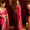 Alia Bhatt’s Powder Pink Banarasi at a Wedding
