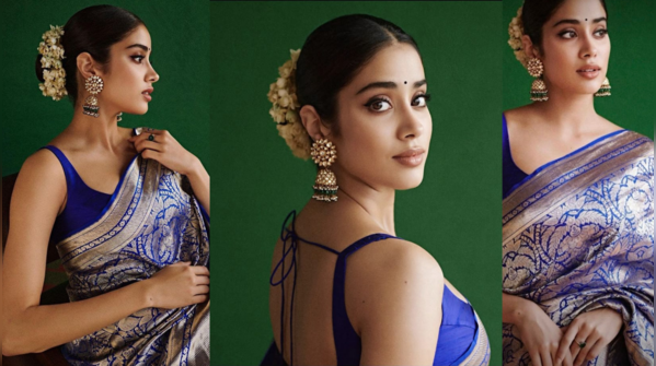 Janhvi Kapoor’s Modern Twist to Banarasi