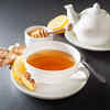 Ginger tea with honey