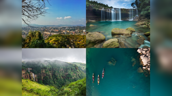 Guwahati → Shillong → Cherrapunji → Dawki