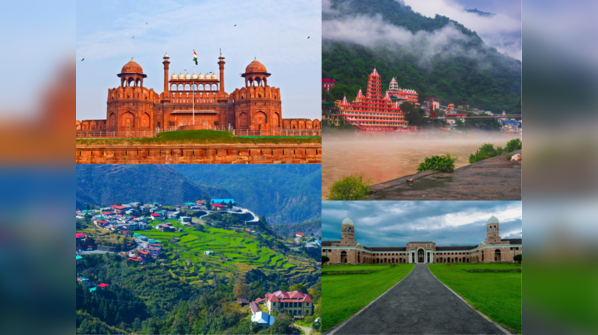 Delhi → Rishikesh → Dehradun → Mussoorie