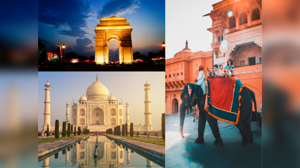 Delhi → Agra → Jaipur (The golden triangle)