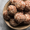 Sprinkle into laddoos or energy bites 