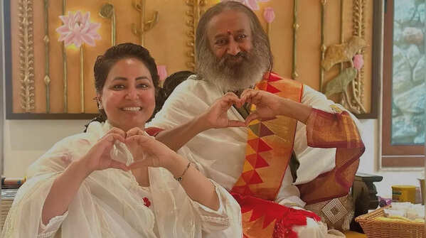 Hina Khan enjoys a soul-awakening experience
