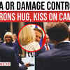 Article image for: Macron Shares A Hug, Gets Kissed By Wife; Internet Says- 'Don't Forgive...'