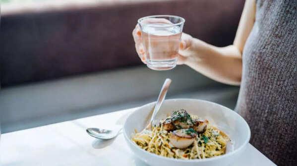 Drink before meals