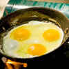 Overcooking the eggs