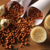 Tea with salty snacks