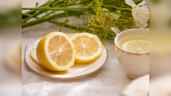 Lemon and warm water