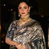 Tamannaah Bhatia's navy blue pure katan silk Banarasi handloom saree