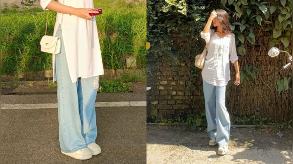 Team it with fashionable jeans