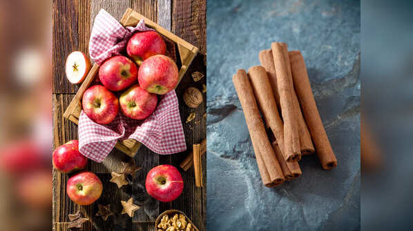 Apple plus cinnamon